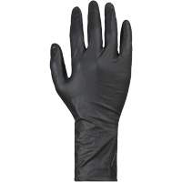 Gants jetables KeepKleen, Petit, Nitrile, 8 mils, Sans poudre, Noir Fastek