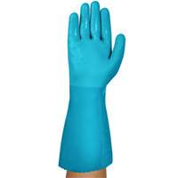 Gants r&eacute;sistants aux produits chimiques AlphaTec 04-003, Taille 8, 14" lo, Nitrile/PVC, Doublure en Molleton, Gant de calibre hiver Fastek