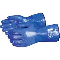 Gants r&eacute;sistants aux produits chimiques North Sea, Taille Petit, 11" lo, Nitrile, Doublure en Molleton, Gant de calibre hiver Fastek