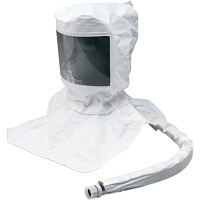 Replacement Tyvek&reg; Maintenance Free Hood Assembly with Suspension, Universal, Soft Top, Single Shroud Fastek