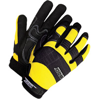 Heavy-Duty Performance Gloves with Padded Palms, Size Small, Synthetic Palm Fastek