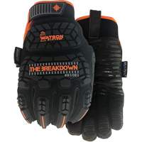 The Breakdown Cut Resistant Work Gloves, Size Small, Aramid/Polyester/Stainless Steel Shell, ASTM ANSI Level A5 Fastek
