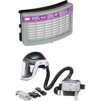 Versaflo Heavy Industry PAPR Kit, Hard Hat & Faceshield, Lithium-Ion Battery Fastek