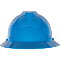 V-Gard&reg; Slotted Full-Brim Hardhat, ANSI Type I, Pinlock Suspension Fastek