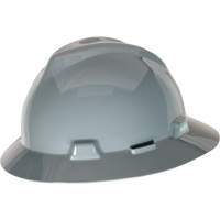 V-Gard&reg; Slotted Full-Brim Hardhat, Pinlock Suspension Fastek
