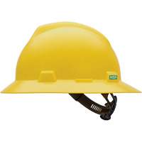 Casque de s&eacute;curit&eacute; &agrave; fente et bordure compl&egrave;te V-Gard, ANSI type I/CSA type 1, Suspension Glissement rapide Fastek