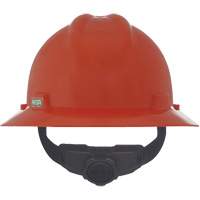 V-Gard&reg; Slotted Full-Brim Hardhat, CSA Type 1, Ratchet Suspension Fastek