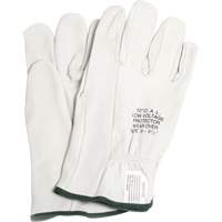 Leather Protector Gloves, Size 8, 10" L SGV610 | Fastek