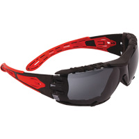 Dynamic™ Volcano Plus™ Rimless Safety Glasses, Smoke Lens, Anti-Fog/Anti-Scratch/Anti-Static Coating, ANSI Z87+/CSA Z94.3 SGV626 | Fastek