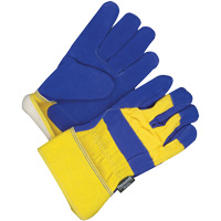Classic Fitter's Gloves, One Size, Split Leather Palm, Thinsulate Inner Lining Fastek
