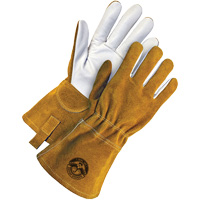 TIG Welder's Gloves, Grain Goatskin, Size X-Large Fastek