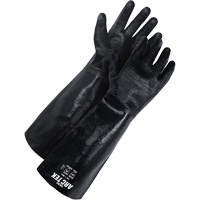 Arc Tek Coated Glove, Size 10, 9" L, Neoprene, Jersey Inner Lining Fastek