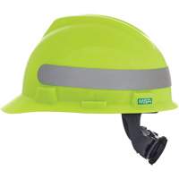 V-Gard&reg; Slotted Hard Hat, ANSI Type I/CSA Type 1, Ratchet Suspension Fastek