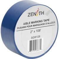 Aisle Marking Tape, 2" x 108', PVC, Blue SGW126 | Fastek