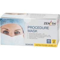 Disposable Procedure Face Masks, ASTM F2100 Level 2, Class 1 Fastek