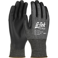 G-Tek&reg; PolyKor&reg; X7 Cut Resistant Gloves, Size Small, 18 Gauge, Polyurethane Coated, Polyethylene Shell, ASTM ANSI Level A7/EN 388 Level F Fastek