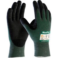 ATG MaxiFlex&reg; Cut Gloves, Size Small, 15 Gauge, Foam Nitrile Coated, Engineered Yarn Shell, ASTM ANSI Level A2/EN 388 Level 3/EN 388 Level B Fastek