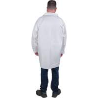 Protective Lab Coat, Microporous, White, Medium SGW618 | Fastek