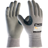 ATG MaxiCut&reg; 5 Seamless Knit Cut Resistant Gloves, Size X-Small, 13 Gauge, Foam Nitrile Coated, Dyneema&reg;/Nylon Shell, ASTM ANSI Level A4/EN 388 Level 4/EN 388 Level C Fastek