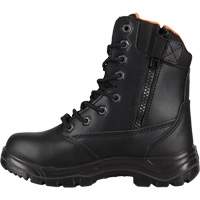 Safety Boots, Leather, Steel Toe, Size 6, Impermeable Fastek