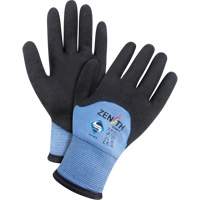 Gants enduits ZX-30° de premi&egrave;re qualit&eacute;, Moyen, R&ecirc;vetement Mousse de PVC, Calibre 15, Enveloppe en Nylon Fastek
