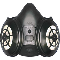 Comfort-Air<sup>®</sup> 400Nx Black Half Mask without Exhalation Valve N95 Kit, Elastomer/Rubber, Small/Medium SGX135 | Fastek