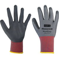 WorkEasy Cut Protective Gloves, Size 6/X-Small, 13 Gauge, Foam Nitrile Coated, Polyester Shell, EN 388 Level 1 Fastek