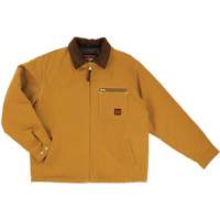 Duck Chore Jacket, Men's, Small, Brown Fastek