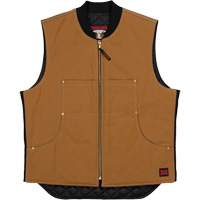 WV04 Moto Vest, Men's, Small, Brown Fastek