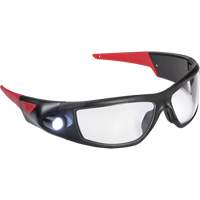 SPG400 Rechargeable Inspection Beam Safety Glasses, Clear Lens, ANSI Z87+ SGY427 | Fastek