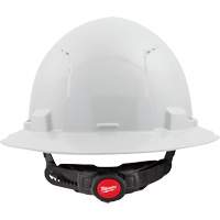 Casque de s&eacute;curit&eacute; &agrave; bordure compl&egrave;te avec suspension &agrave; 6 points, Suspension Rochet, ANSI type I/CSA type 1 Fastek