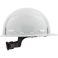 Casque de s&eacute;curit&eacute; &agrave; bord avant avec coiffe &agrave; 6 points, ANSI type I/CSA type 1, Suspension Rochet Fastek