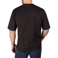 T-shirt robuste avec poche, Hommes, Petit, Noir Fastek