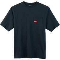 Heavy-Duty Pocket T-Shirt, Men's, Small, Blue Fastek