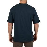 Heavy-Duty Pocket T-Shirt, Men's, Small, Blue Fastek