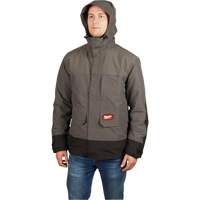 Hydrobreak Rainshell Jacket, Men's, 3X-Large, Grey Fastek