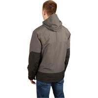 Hydrobreak Rainshell Jacket, Men's, 3X-Large, Grey Fastek