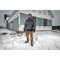 Hydrobreak Rainshell Jacket, Men's, 3X-Large, Grey Fastek