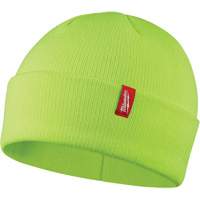 High-Visbility Cuffed Beanie, One Size, Green Fastek