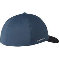 Casquette ajust&eacute;e Workskin, Bleu, Poly-coton Fastek