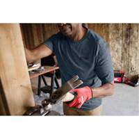 Hybrid Work Tee Shirt, Men's, Small, Blue Fastek