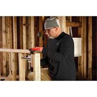 Hybrid Work Tee Shirt, Men's, Small, Black Fastek