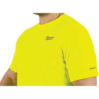 Workskin Lightweight High Visibility Shirt, Men's, Small, Yellow Fastek