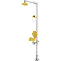 Combination Emergency Shower & Eyewash Station, Pedestal Fastek