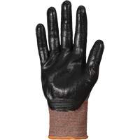 Coated Gloves, Size 5, 21 Gauge, Nitrile Coated, TenActiv Shell, ASTM ANSI Level A9 Fastek