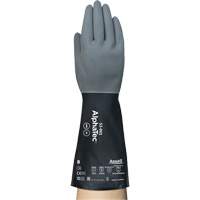 Gants r&eacute;sistants aux produits chimiques AlphaTec, Taille 7, 13" lo, N&eacute;opr&egrave;ne/Nitrile, Doublure en Nylon, 17 mils Fastek