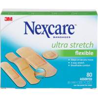 Nexcare™ Ultra Stretch Bandages, Assorted, Plastic, Non-Sterile SGZ367 | Fastek