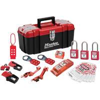 Basic Lockout Kit with Zenex Thermoplastic Locks, Electrical Kit, 20 Components Fastek