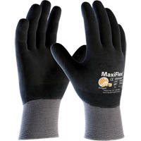 ATG MaxiFlex&reg; Ultimate Touchscreen Compatible Gloves, Large, Nitrile Coating, 15 Gauge, Nylon/Elastane Shell Fastek