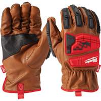 Goatskin Impact Gloves, Small, Grain Leather Palm SGZ930 | Fastek